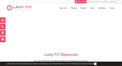 Desktop Screenshot of lady-fit-oberursel.de